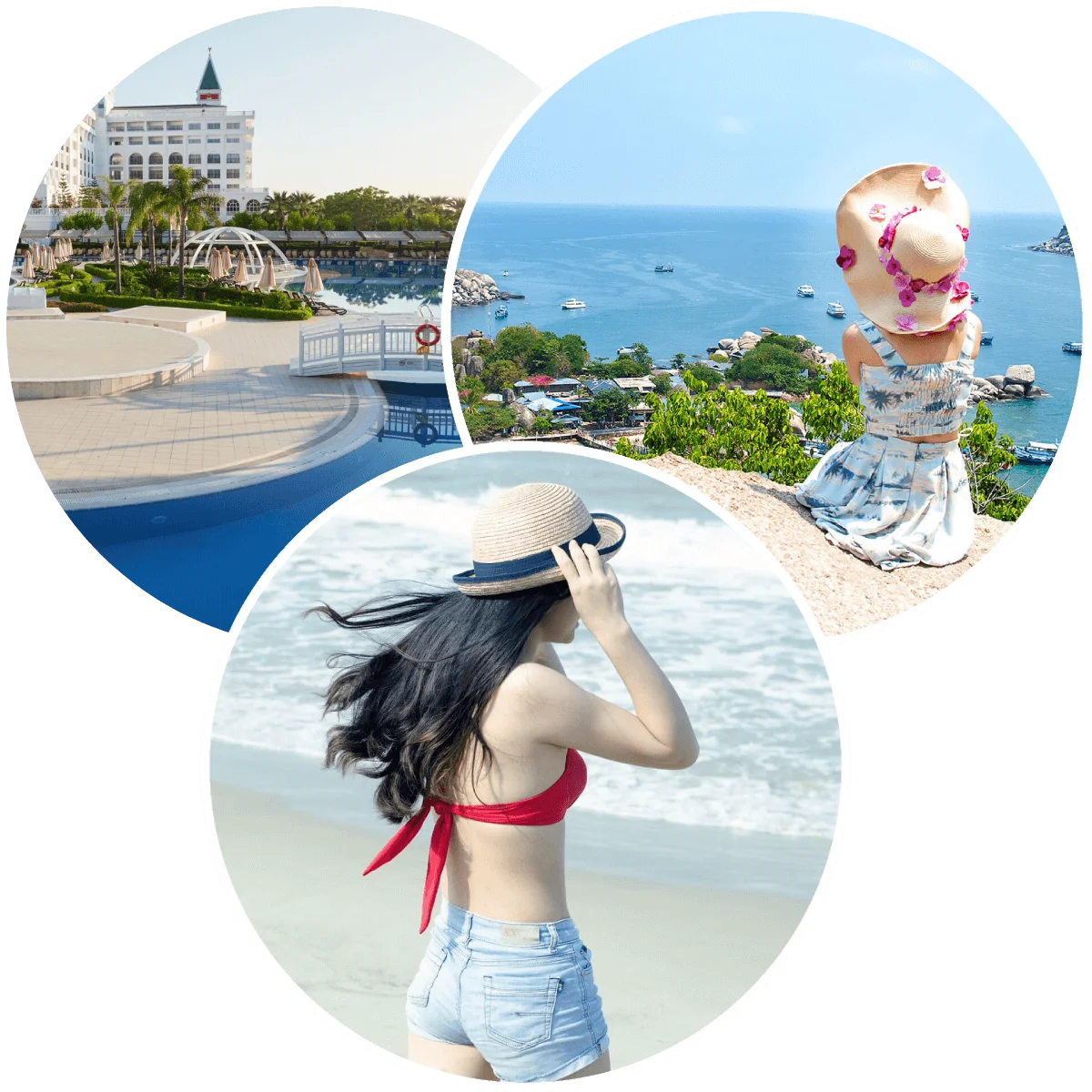 citymuscattours curated travel collage
